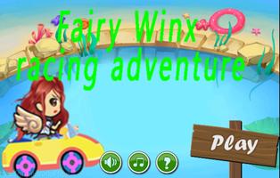 fairy winx racing adventure Affiche