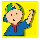 coloring caillou game-icoon