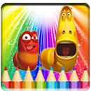 Coloring Larva Cartoon APK