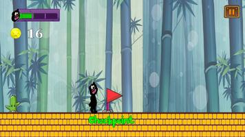 Panda Shadow run world super jungle screenshot 1