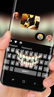 Werewolf teeth Keyboard Theme captura de pantalla 2