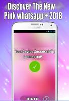 Pink Whast App + 2018 โปสเตอร์