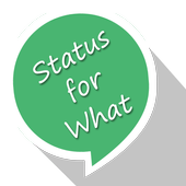 Status for whatsapp icon