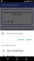 2020 whatsa status capture d'écran 2
