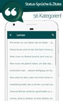Status-Sprüche & Zitate تصوير الشاشة 1