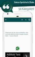 Status-Sprüche & Zitate تصوير الشاشة 3