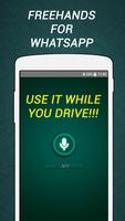 handsfree for Whatsapp الملصق