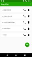 Open Chat الملصق