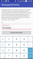 ClickToChat Whatsapp syot layar 1