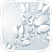 White Butterfly Theme