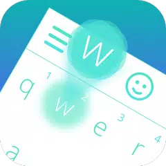 Organic White Keyboard Theme APK 下載