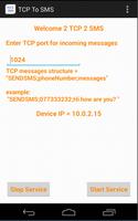 TCP to SMS الملصق