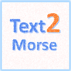 Text to Morse-icoon