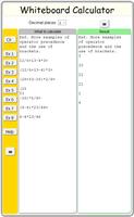 Whiteboard Calculator Cartaz