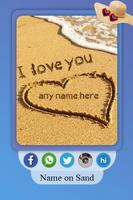 Name Art on Sand capture d'écran 2