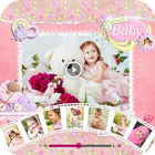 Baby Photo Video Maker With Music icône