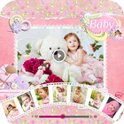 Baby Photo Video Maker With Music आइकन