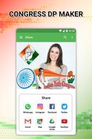 Congress DP Maker, Congress Profile Maker syot layar 3