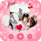 Love Photo Video Maker With Music أيقونة
