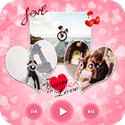 Love Photo Video Maker With Music biểu tượng