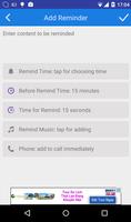 Simple Reminder capture d'écran 1