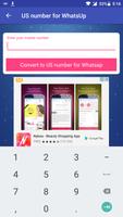 US Number For Whatsap Cartaz