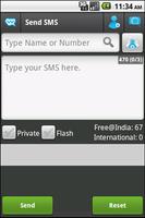 Free sms by whozzat تصوير الشاشة 2