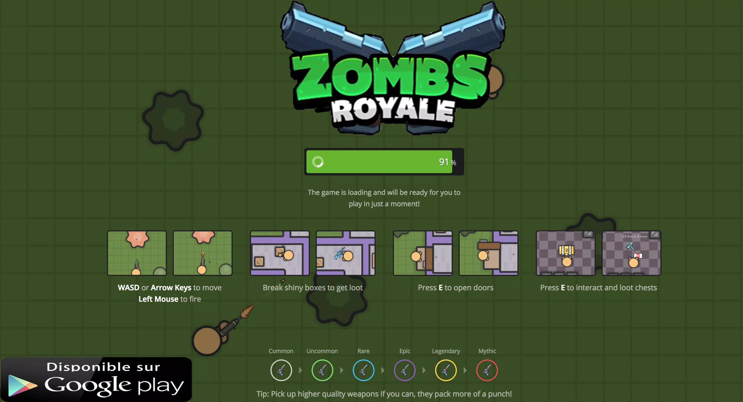 Zombs Royale”: um jogo de battle royale que roda direto no