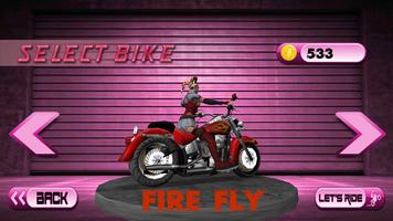 Thunder Female Bike Rider screenshot 1