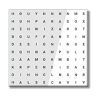 Word Search pattern Puzzle icon