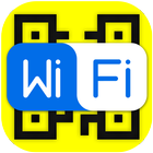 qr wifi code generator : share icône