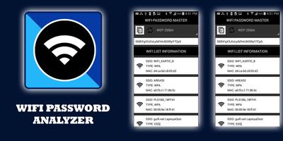 Wifi Password: Analyzer Affiche