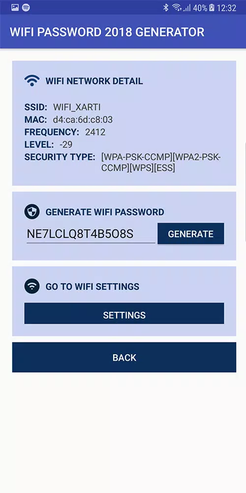 Descarga de APK de Generador de contraseña wifi 2 para Android
