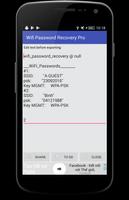 Wifi Password Recovery Pro capture d'écran 2