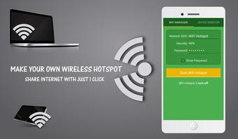 Wifi Hotspot From 3G,4G पोस्टर