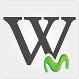 Wikipedia con Movistar (Sv) ikon