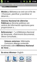 Wikipedia con Movistar (Perú) capture d'écran 3