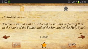 500 Popular Bible Verses (NIV) 截图 3