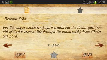 Popular Bible Verses (AMP) capture d'écran 3