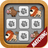 ”Matching Game Wild Animals