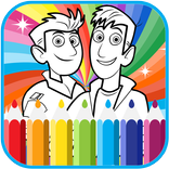 coloring book game for wild (painting wild)