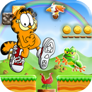 Garfield adventures in the jungle. aplikacja