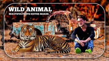 Wild Animal Photo Editor Affiche