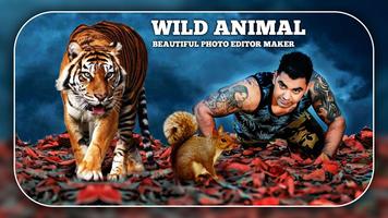 Wild Animal Photo Editor capture d'écran 1