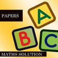 maths paper 12 class ncert