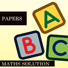 MATHS PAPER SOLUTION 12TH CLASS आइकन