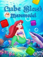 Cube Blast Mermaid poster