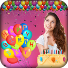 Birthday Photo Editor أيقونة