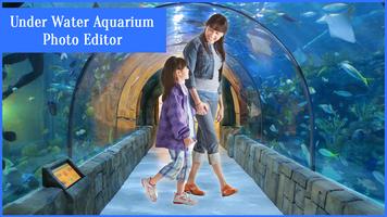Under Water Aquarium Photo Editor Affiche