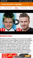 David Beckham Highlights capture d'écran 1